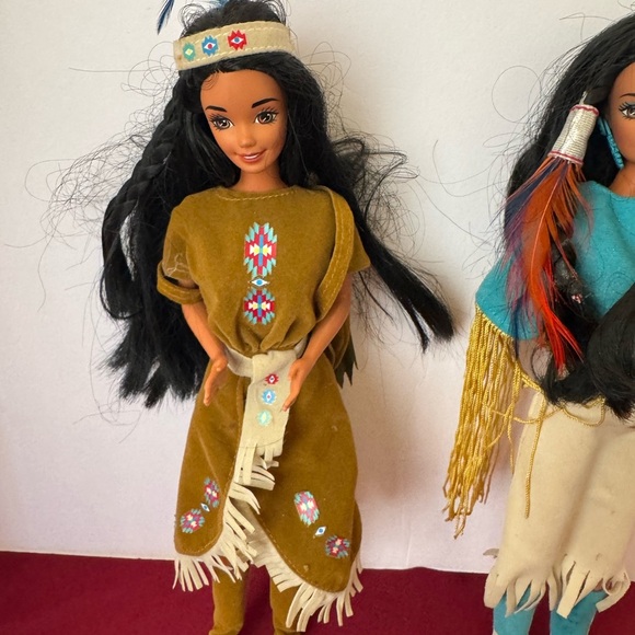 2 Vintage 1966 Barbie Doll Native American Special Edition Dolls of the World - Picture 2 of 14